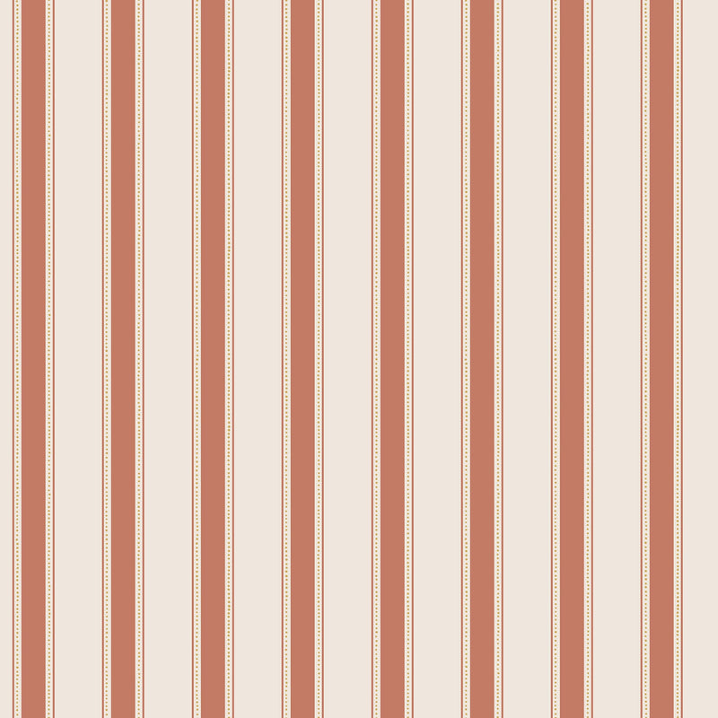 S10384 Red Gustav Tidlösa Wallpaper by Sandberg