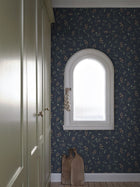 S10385 Classic Blue Sanna Tidlösa Wallpaper by Sandberg