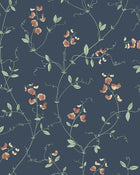 S10385 Classic Blue Sanna Tidlösa Wallpaper by Sandberg