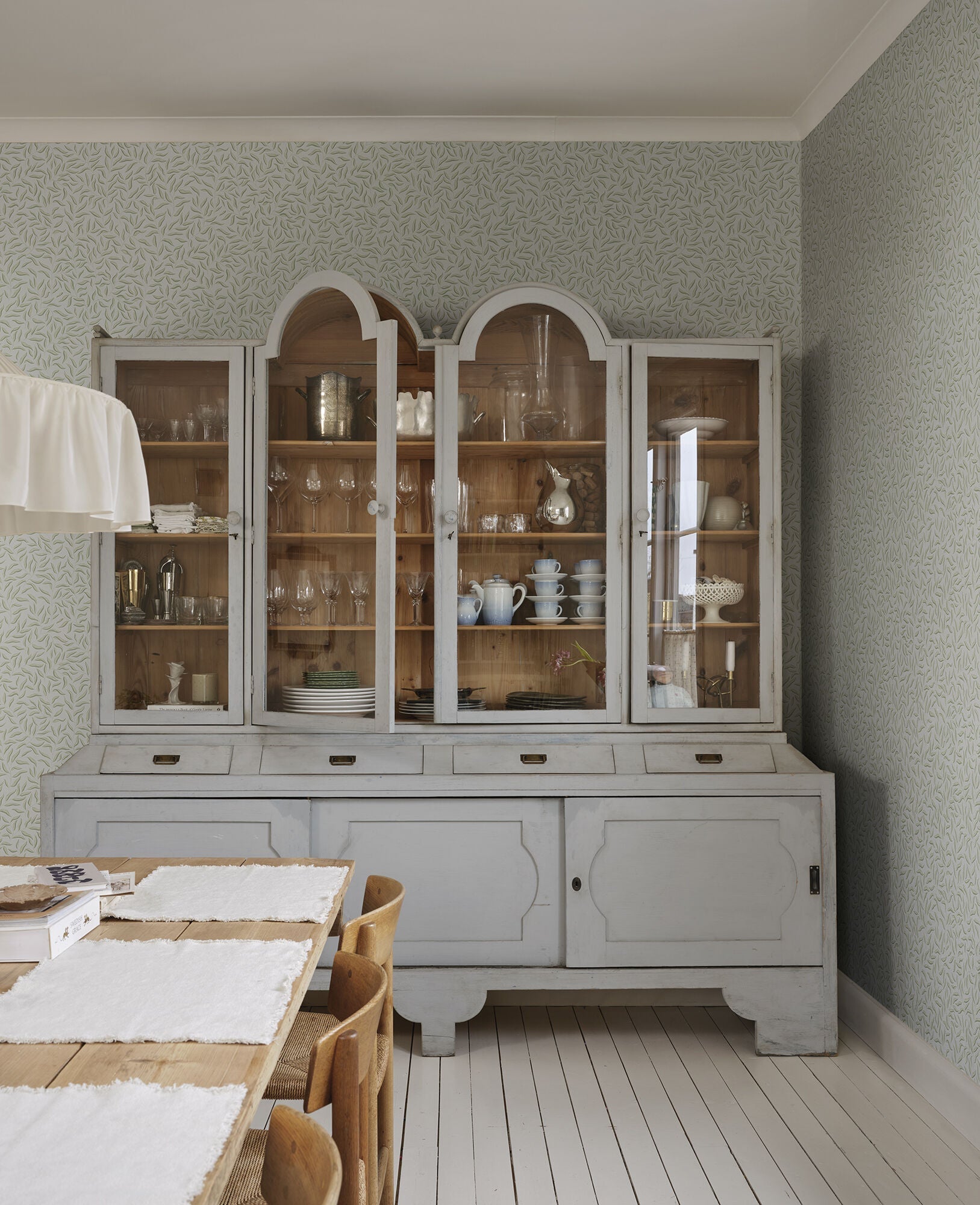 S10386 Light Blue Karolina Tidlösa Wallpaper by Sandberg