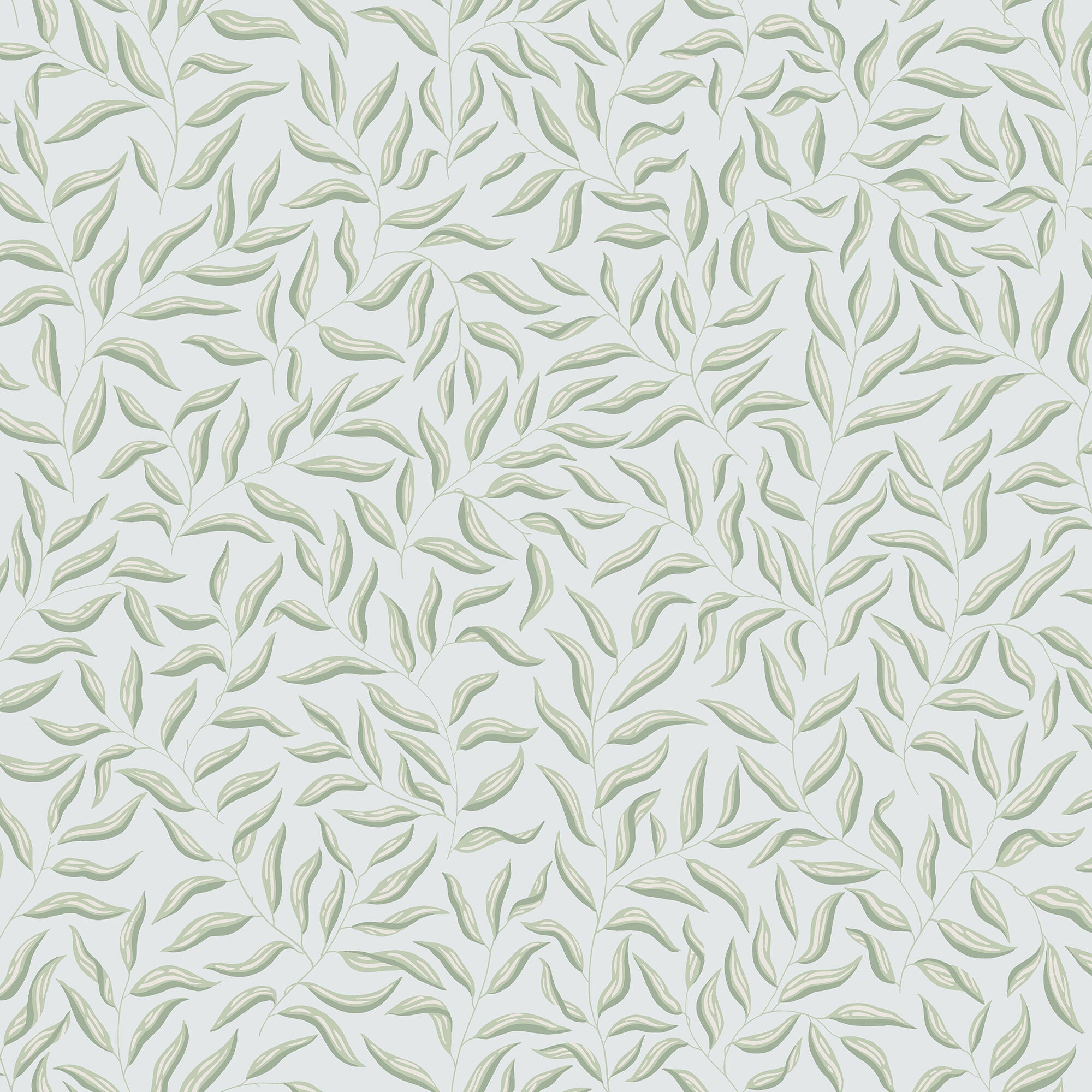 S10386 Light Blue Karolina Tidlösa Wallpaper by Sandberg