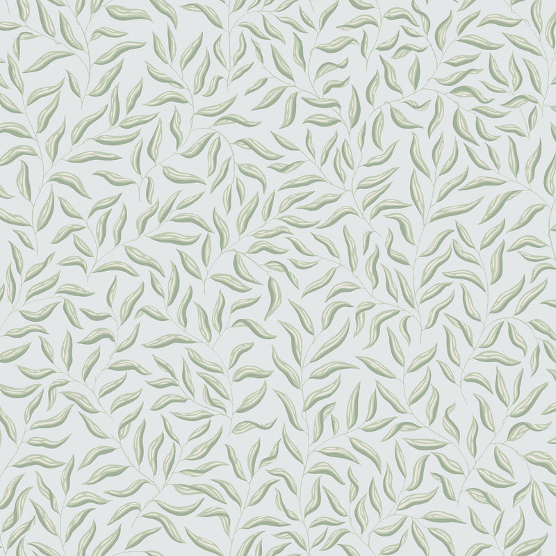 S10386 Light Blue Karolina Tidlösa Wallpaper by Sandberg