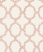 S10388 Red Wilma Tidlösa Wallpaper by Sandberg