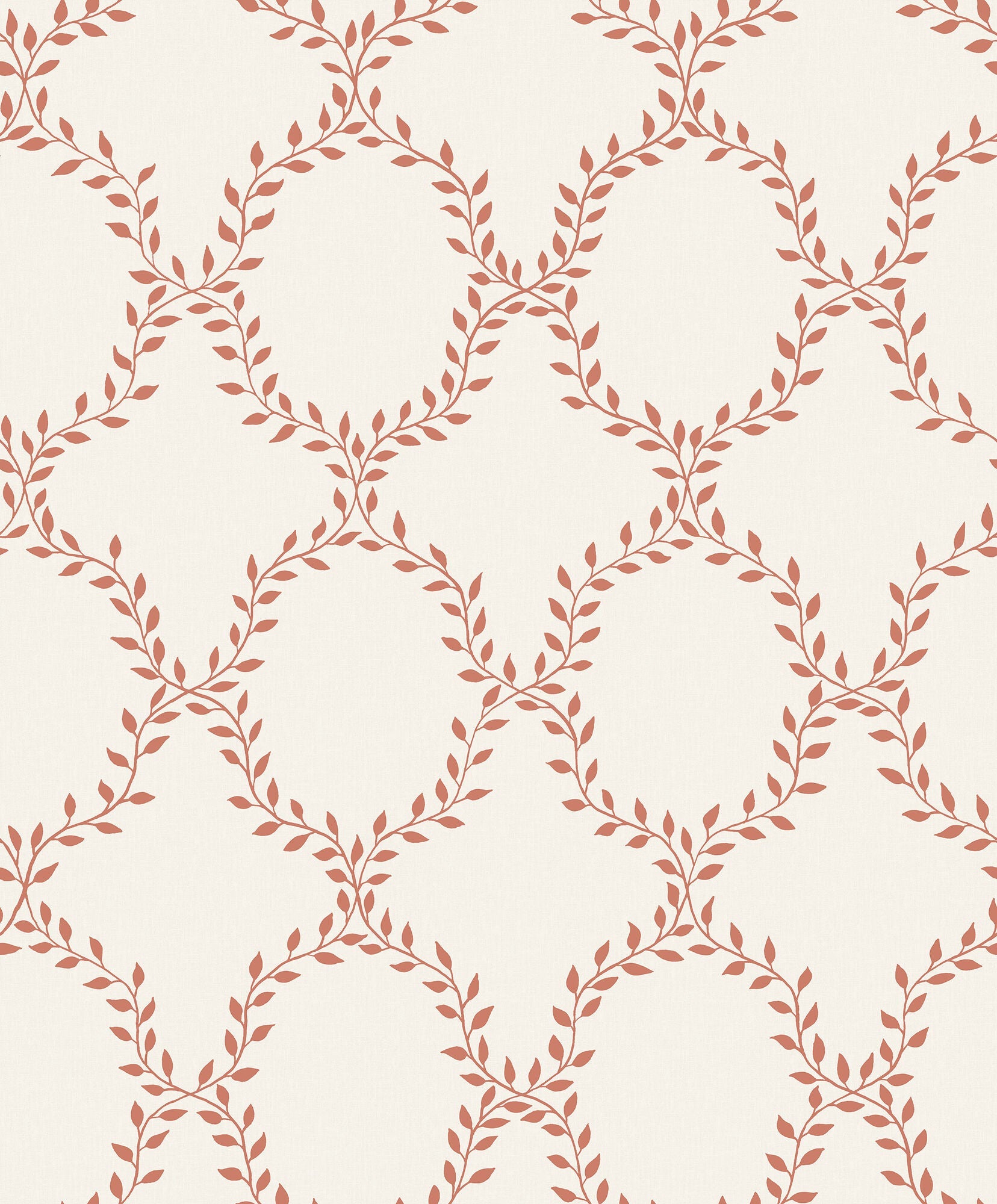 S10388 Red Wilma Tidlösa Wallpaper by Sandberg