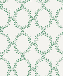S10389 Green Wilma Tidlösa Wallpaper by Sandberg