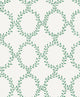 Green Wilma Tidlösa Wallpaper by Sandberg