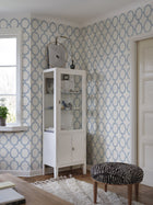 S10390 Blue Wilma Tidlösa Wallpaper by Sandberg