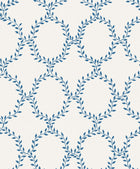 S10390 Blue Wilma Tidlösa Wallpaper by Sandberg