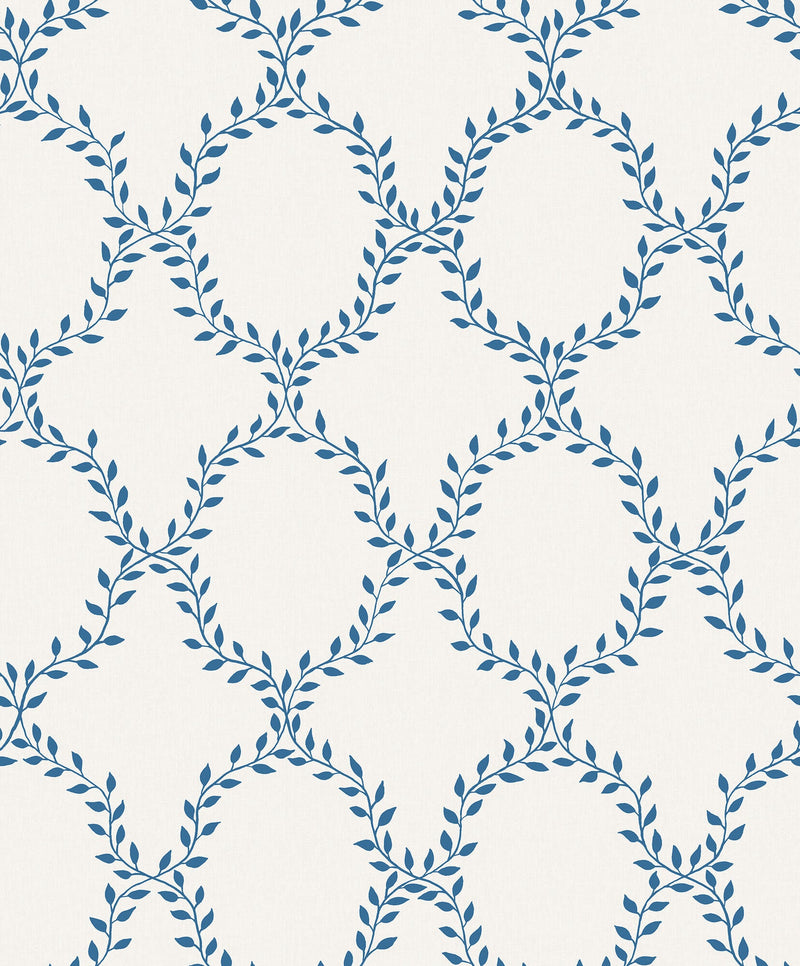 S10390 Blue Wilma Tidlösa Wallpaper by Sandberg