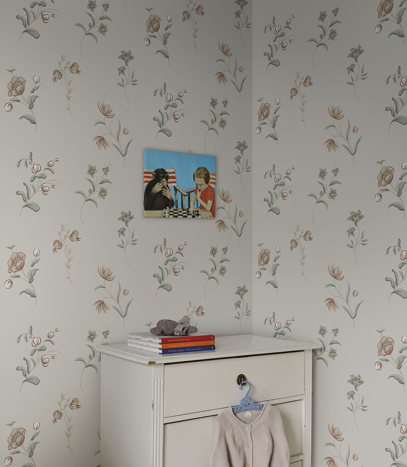 S10391 Sandstone Hanna Tidlösa Wallpaper by Sandberg
