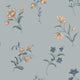 Misty Blue Hanna Tidlösa Wallpaper by Sandberg