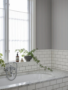 S10397 Sky Blue Linn Tidlösa Wallpaper by Sandberg