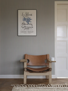 S10397 Sky Blue Linn Tidlösa Wallpaper by Sandberg