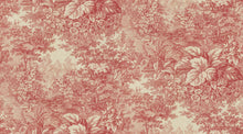 S10401 Red Forest Toile Tidlösa Mural by Sandberg