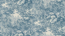 S10402 Blue Forest Toile Tidlösa Mural by Sandberg