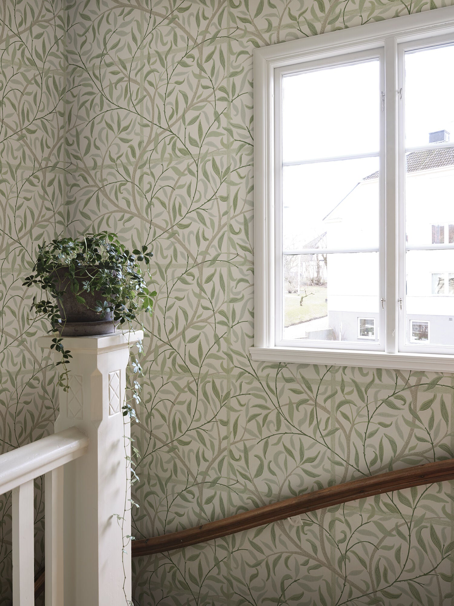 S10407 Spring Green Emmie Tidlösa Mural by Sandberg