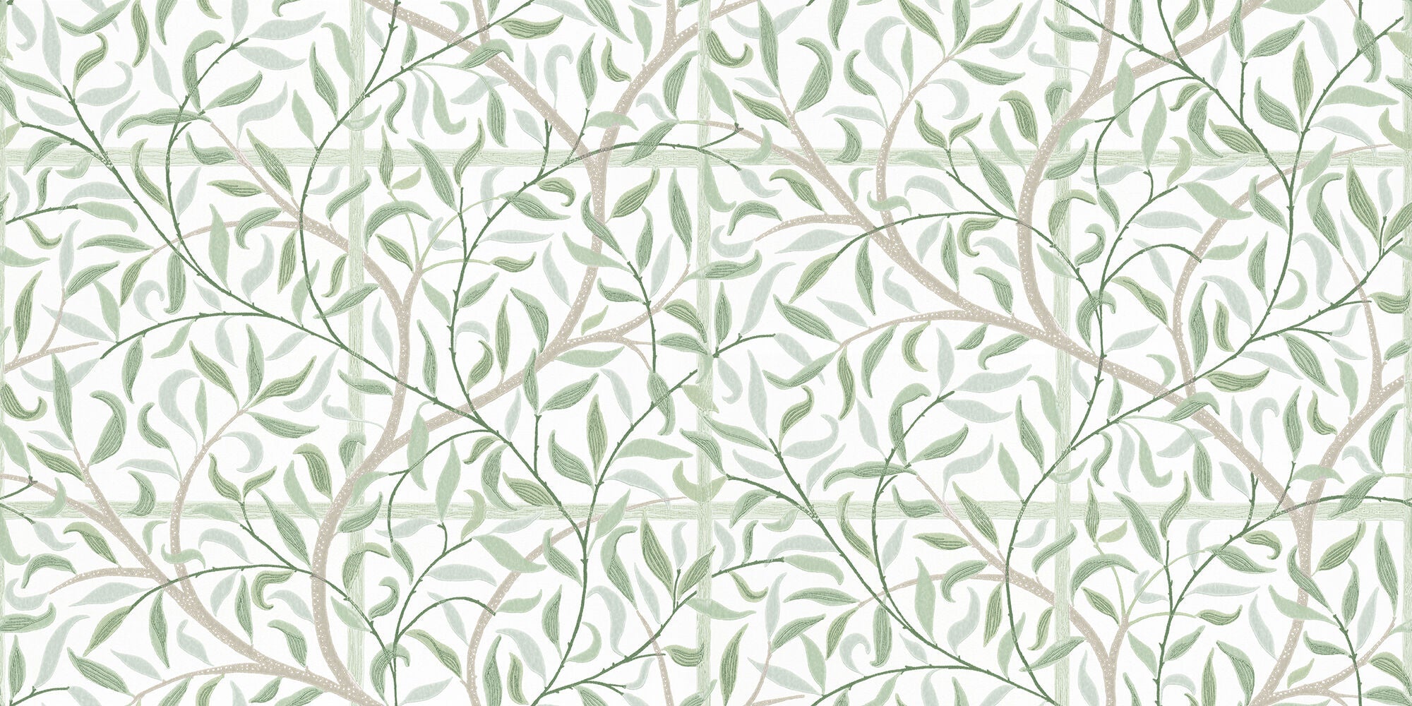 S10407 Spring Green Emmie Tidlösa Mural by Sandberg