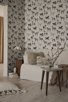 S10411 Graphite Colette Sandberg Edition Mural by Sandberg