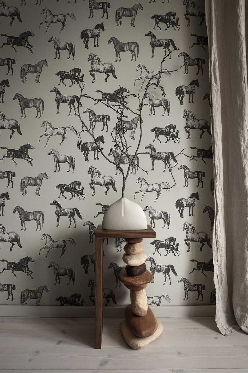 S10411 Graphite Colette Sandberg Edition Mural by Sandberg
