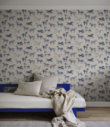 S10413 Blue Colette Sandberg Edition Mural by Sandberg