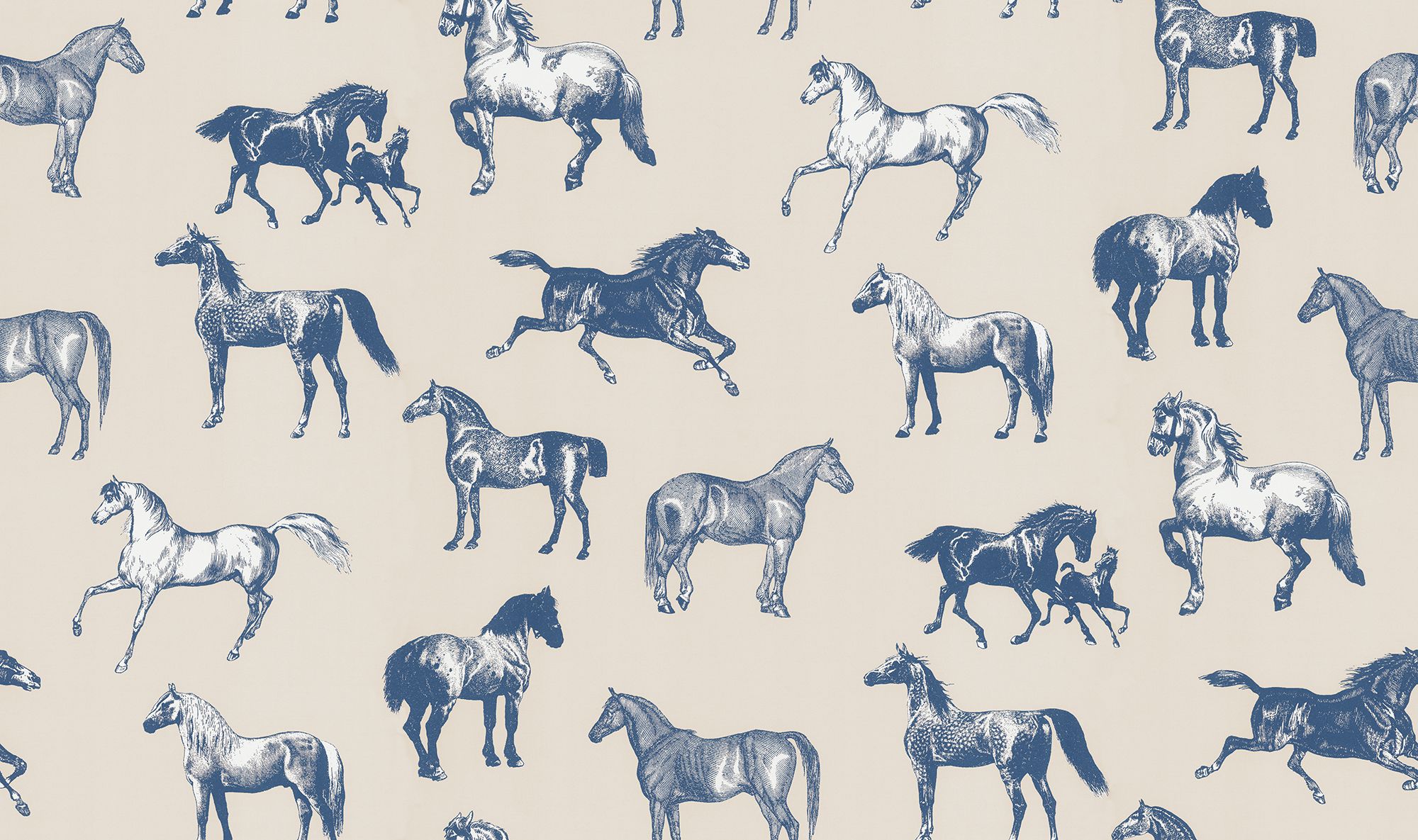 S10413 Blue Colette Sandberg Edition Mural by Sandberg