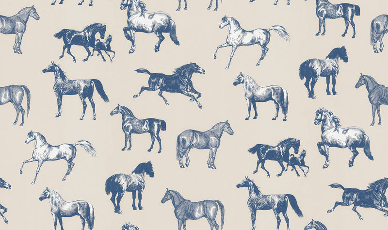 S10413 Blue Colette Sandberg Edition Mural by Sandberg