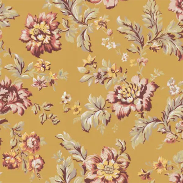 S10414 Yellow Rosenholm Sandberg Edition Wallpaper by Sandberg