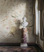 S10415 Eggshell Chinoiserie Garden Chinoiserie Garden Mural by Sandberg