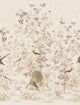 Eggshell Chinoiserie Garden Chinoiserie Garden Mural by Sandberg