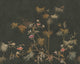 Dark Bamboo Grove Chinoiserie Garden Mural by Sandberg