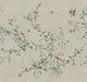 Gray Bloom Chinoiserie Garden Mural by Sandberg
