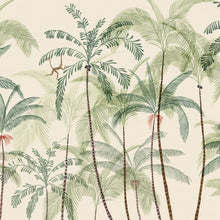 S10430 Green Louie Palm Garden Mural by Sandberg