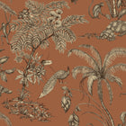 S10432 Terracotta Moa Palm Garden Wallpaper by Sandberg
