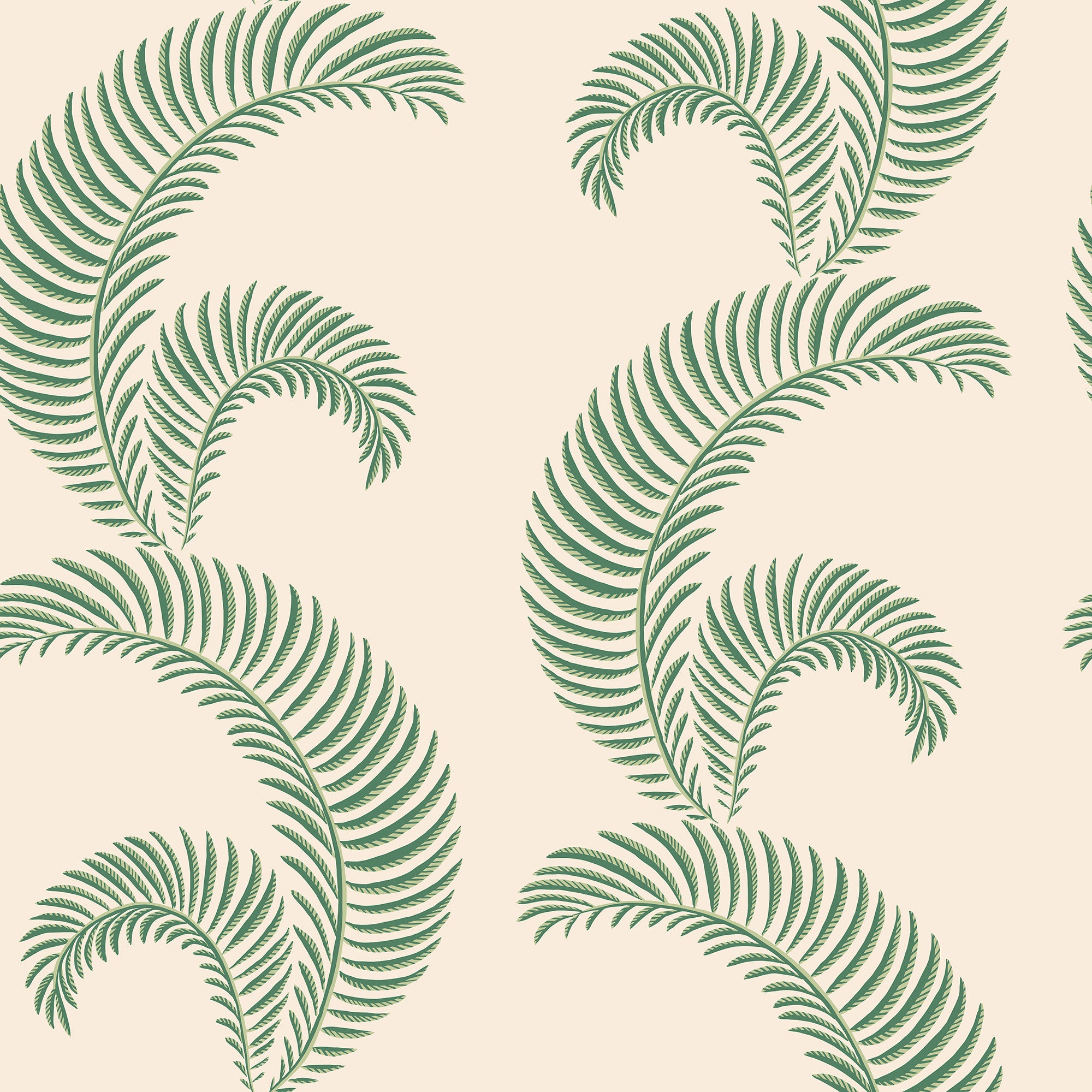 S10439 Garden Green Jasmine Palm Garden Wallpaper by Sandberg
