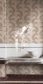 S10441 Pink Jasmine Palm Garden Wallpaper by Sandberg