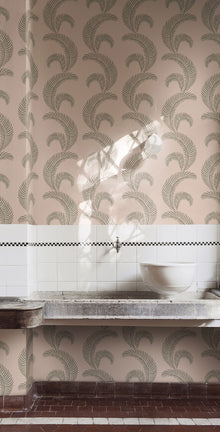 S10441 Pink Jasmine Palm Garden Wallpaper by Sandberg