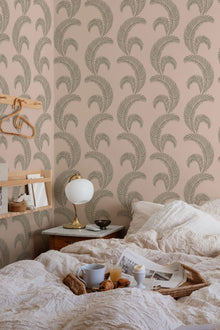 S10441 Pink Jasmine Palm Garden Wallpaper by Sandberg