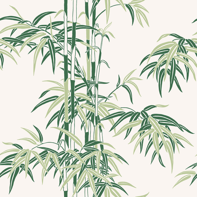 S10443 Garden Green Leon Palm Garden Wallpaper by Sandberg