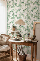 S10443 Garden Green Leon Palm Garden Wallpaper by Sandberg