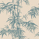 Misty Blue Leon Palm Garden Wallpaper by Sandberg