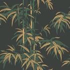 S10446 Charcoal Leon Palm Garden Wallpaper by Sandberg