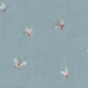 Misty Blue Butterflies Chinoiserie Garden Wallpaper by Sandberg