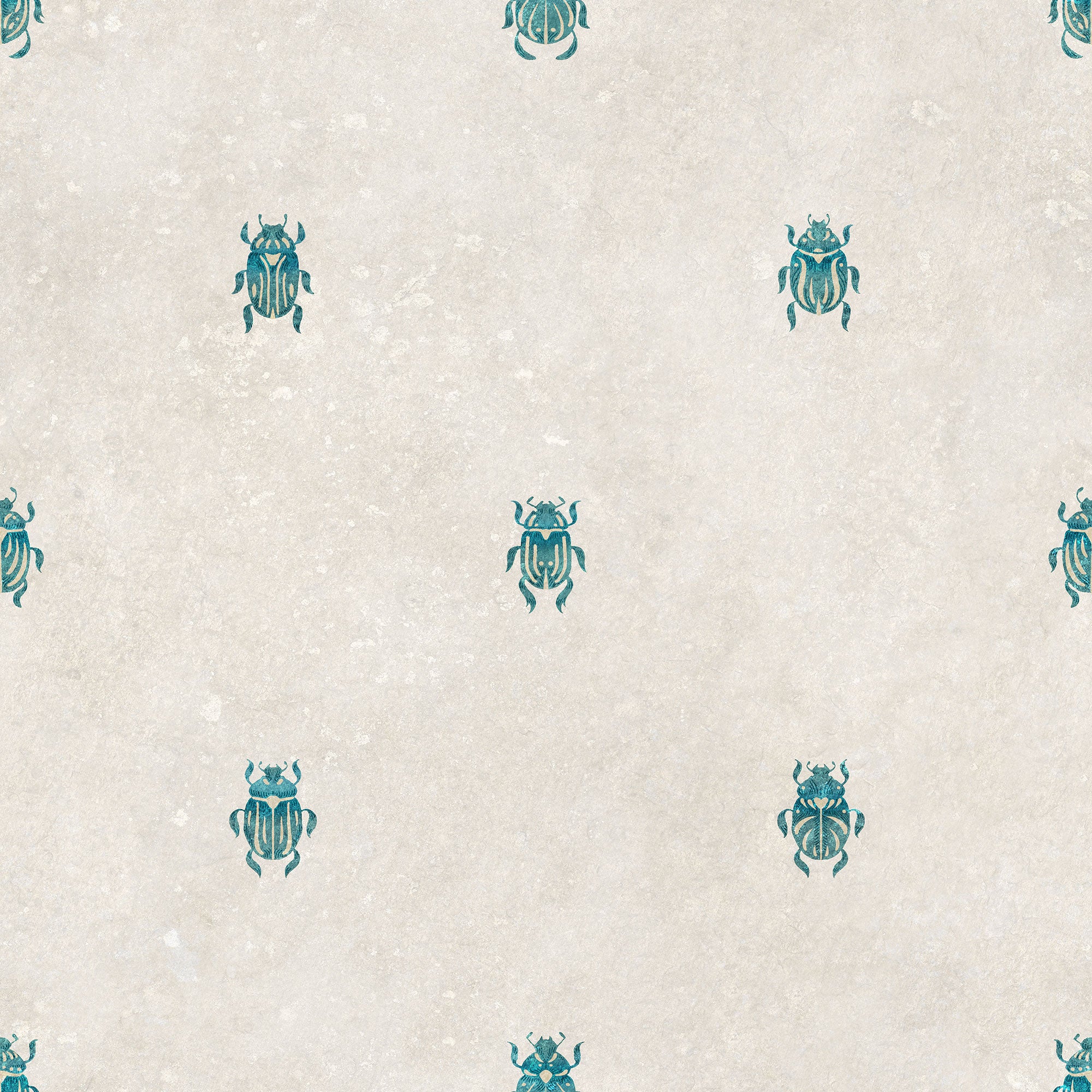 S10452 Blue Audrey Palm Garden Wallpaper by Sandberg