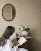 S10454 Terracotta Edvin Ett Hem, Öland Wallpaper by Sandberg
