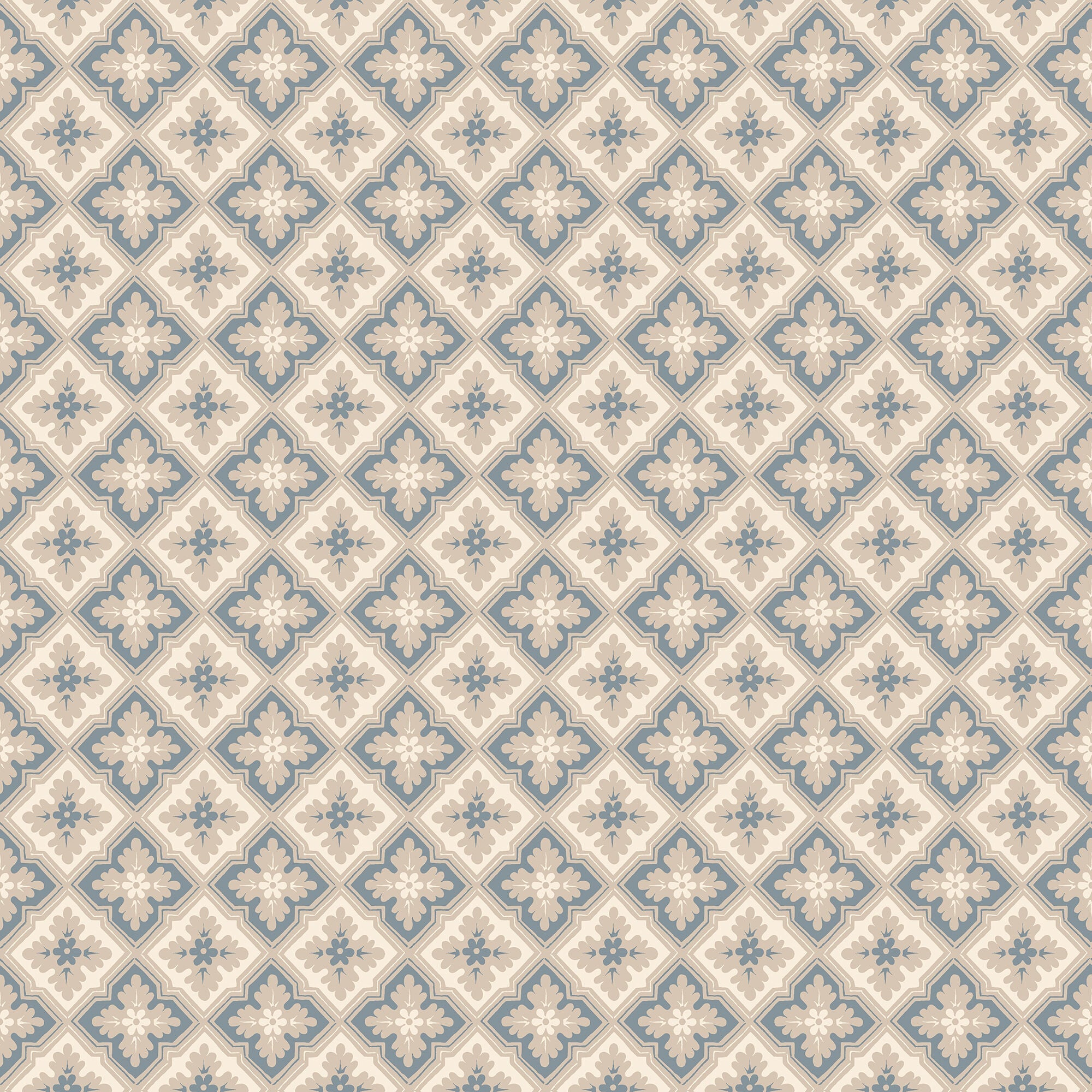 S10456 Indigo Blue Edvin Ett Hem, Öland Wallpaper by Sandberg