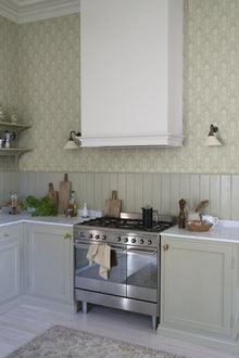 S10460 Spring Green Alva Ett Hem, Öland Wallpaper by Sandberg