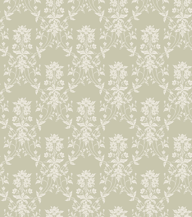 S10460 Spring Green Alva Ett Hem, Öland Wallpaper by Sandberg