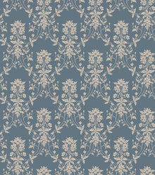 S10461 Indigo Blue Alva Ett Hem, Öland Wallpaper by Sandberg