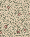 Burgundy Solliden Ett Hem, Öland Wallpaper by Sandberg
