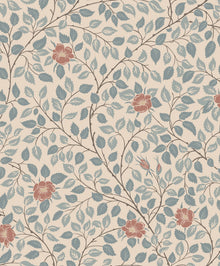 S10464 Blue Solliden Ett Hem, Öland Wallpaper by Sandberg